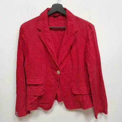 Blazer Sandro Ferrone taglia 44, colore rosso