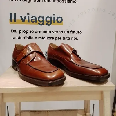 Scarpa vintage ed elegante da uomo, in stile Oxford