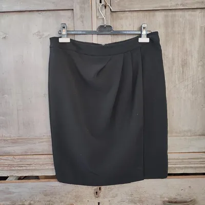 Gonna a pieghe Max&Co, tg 48, colore nero