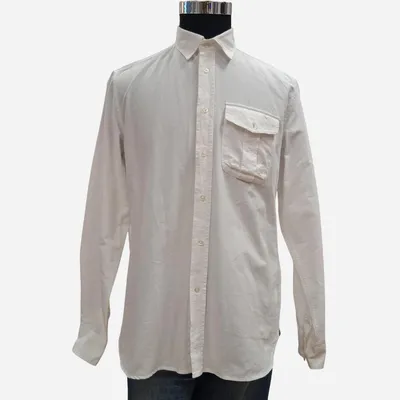 Camicia Woolrich, tg L, color bianco