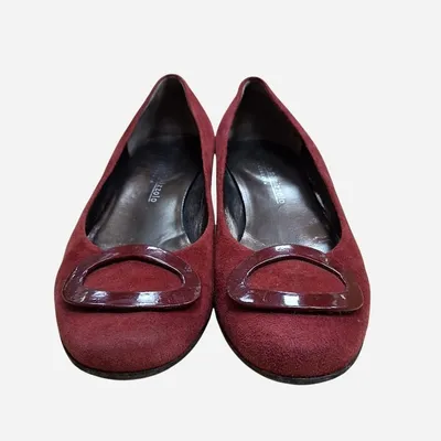 Ballerine rosso scuro, numero 37, marca Antonio panizzolo