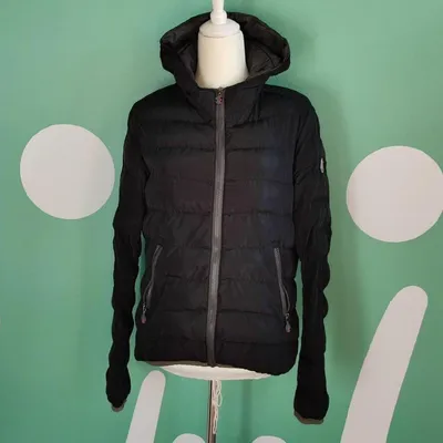 Piumino imbottito, taglia S, marca Moncler