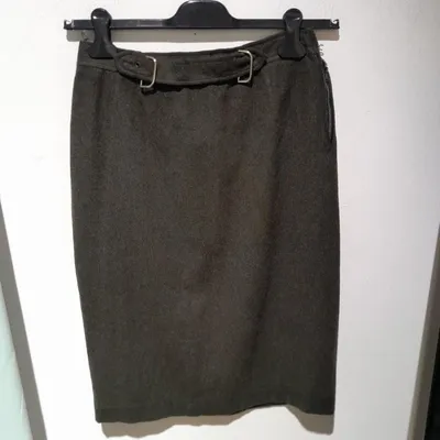 Gonna Luisa Spagnoli, taglia M colore verde militare