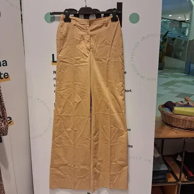 Pantaloni Cacharel, taglia XS, colore giallo senape