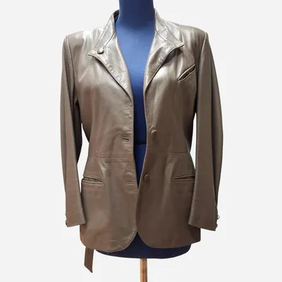 Giacca Vintage in Vera Pelle