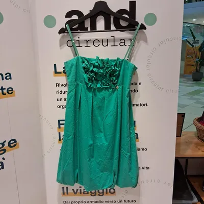 Abito Rinascimento, taglia S, colore verde acqua