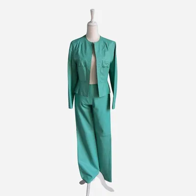 Completo donna Angel, taglia 42 , colore verde Acqua