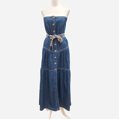 Abito maxi, Pinko, Taglia 42, composto in 100% Cotone