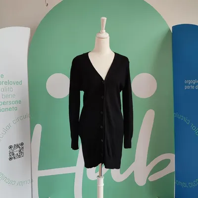 Cardigan lungo  Pennyblack, taglia M, colore nero