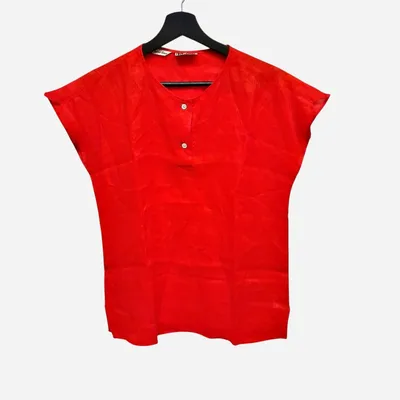 Blusa Pennyblack, taglia 40, colore rosso arancio