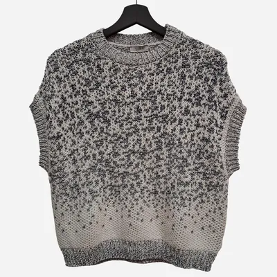 Maglione senza maniche da donna. Marca Peserico