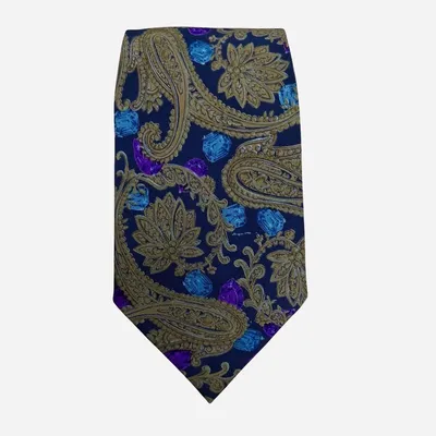 Elegante Cravatta Vogue Paris in Pura Seta Made in Italy