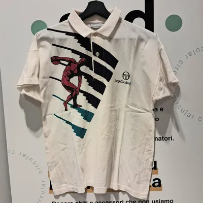 Polo Sergio Tacchini, taglia III, colore bianca