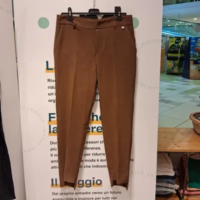 Pantaloni Rinascimento, taglia XL, colore marrone moka