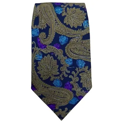 Elegante Cravatta Vogue Paris in Pura Seta Made in Italy