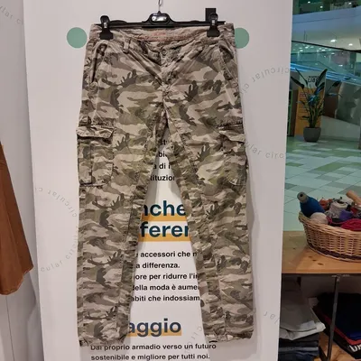 Pantaloni uomo 4Weft, taglia  46, colore verde