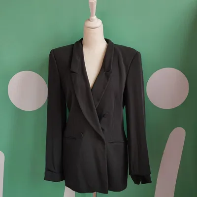 Blazer Emporio Armani, taglia 42, colore grigio