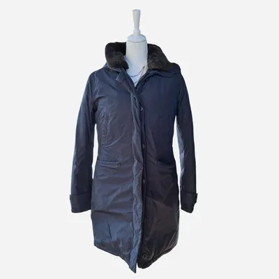 Giubbotto blu navy, Dekker, taglia 46, composto al 100% in poliammide