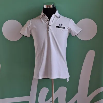 Polo Armani Jeans , taglia S, colore bianco