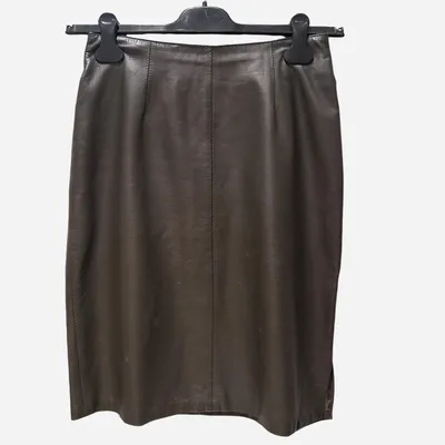 Gonna Alta Moda Firenze,  taglia 44, colore verde scuro