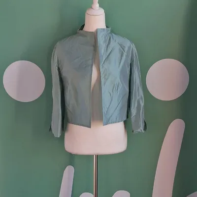 Coprispalle Gianfranco Ferre, tg 40, color verde acqua chiaro
