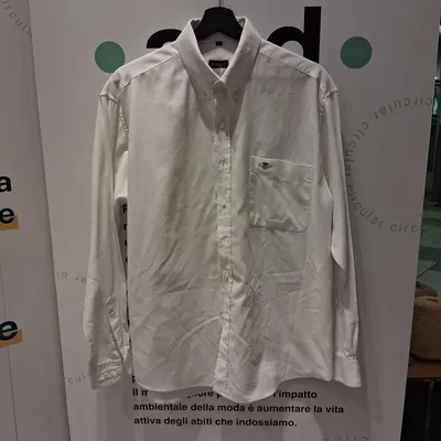 Camicia uomo Gant, taglia L, colore bianco