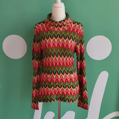 Maglia a manica lunga vintage. Marca Francar Jersey moda