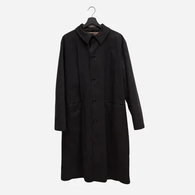 Trench Emporio Armani, tg 46, color nero