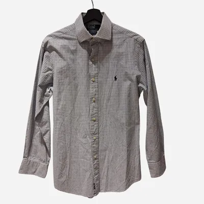 Camicia uomo Pllo Ralph Lauren,  taglia M, colore azzurro