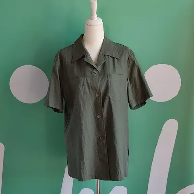 Camicia estiva a manica corta, taglia XL, marca List Woman